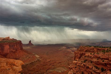 landscape, Rock, Nature, Clouds, Rain, Desert Wallpapers HD / Desktop ...