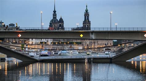 Einsturz der Carolabrücke in Dresden AUTO MOTOR UND SPORT