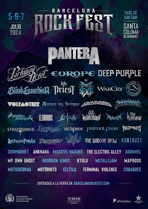 Barcelona Rock Fest cierra su cartel con Pantera y más bandas Rock