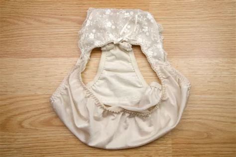 VINTAGE JAPANESE NYLON Shiny Slippery Pretty Cute Floral Nude Panty Size Small PicClick CA