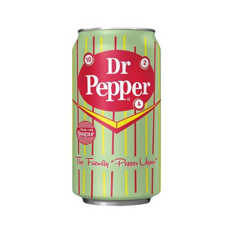 Dr Pepper Made With Real Sugar 12 Ounce Cans Louisiana Pantry