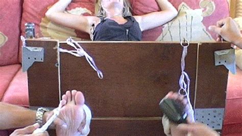 Manuellas First Time In The Stocks Part 02 Tickle Frenchtickling