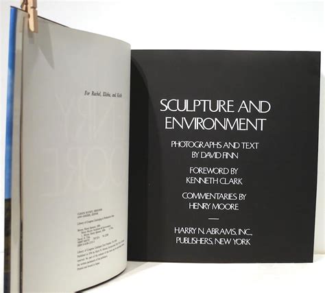 Henry Moore; Sculpture and Environment by Finn, David: (1976) First edition. | Bauer Rare Books