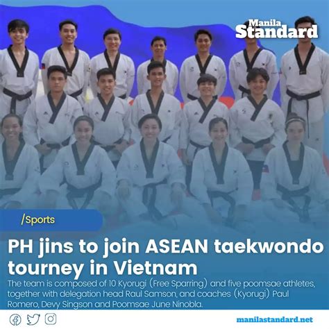 Ph Jins To Join Asean Taekwondo Tourney In Vietnam Philippines Head