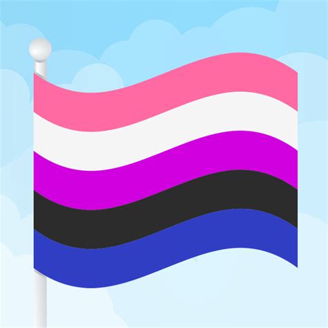 Genderfluid Pride Flag Grand Rapids Pride Center