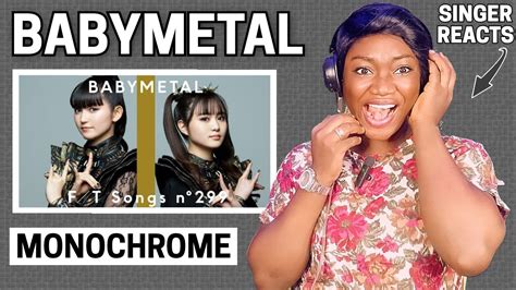 Babymetal Monochrome First Time Reaction Piano Ver The First