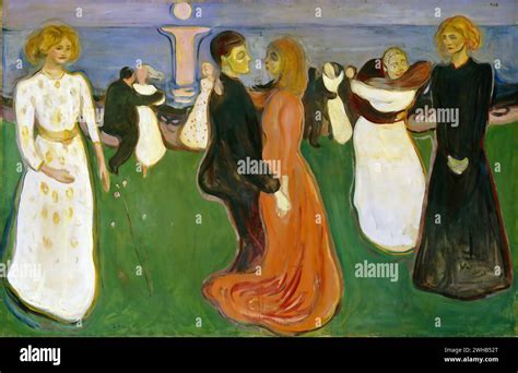 Edvard Munch Norwegian Expressionism The Dance Of