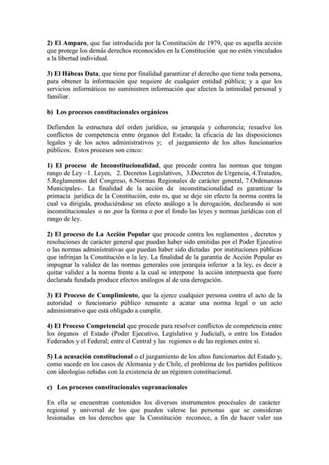 Los Procesos Constitucionales PDF