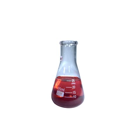 Erlenmeyer Frasco Boca Estreita Vidro Boro 3 3 Capacidade 25ml