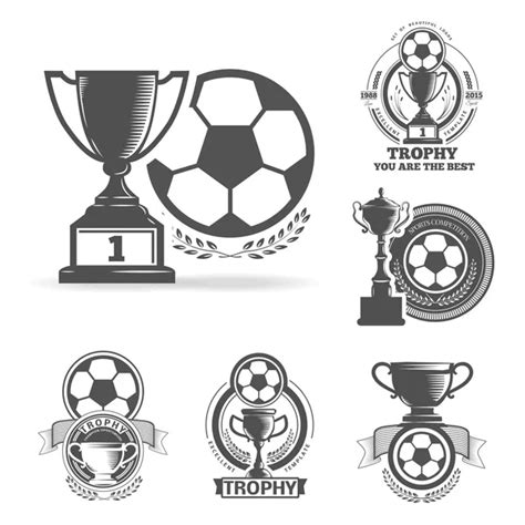 ᐈ Soccer Badges Stock Vectors Royalty Free Soccer Crest Illustrations