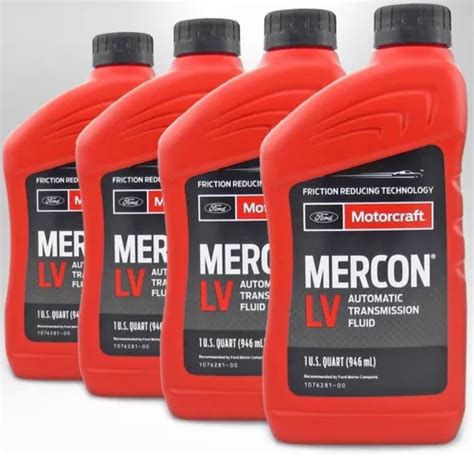 Aceite De Transmisión Caja Automática Mercon Lv Motorcraft MercadoLibre