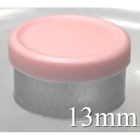 West Mm Matte Pink Flip Off Vial Seals