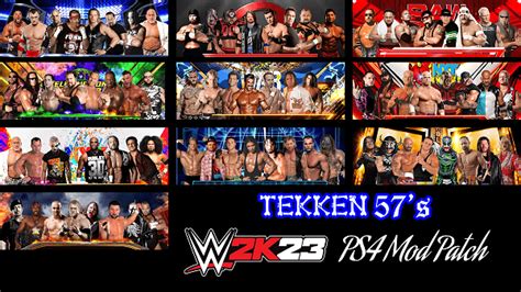 WWE 2K23 PS4 Mod Patch Roster Reveal Trailer By Tekken57 Page 2