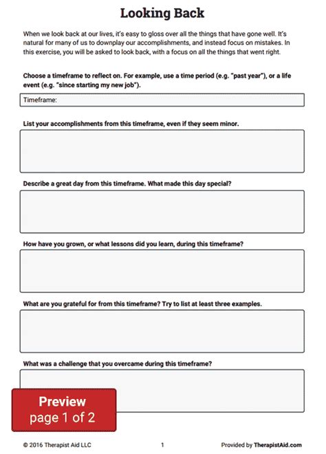 Decatastrophizing Worksheet