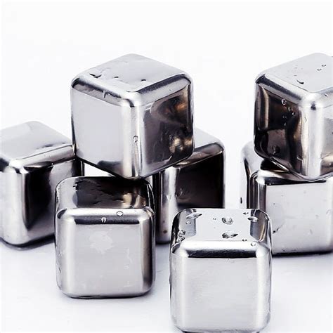 Stainless Steel Ice Cubes304 Stainless Steel Ice Cubes Metal Tartar