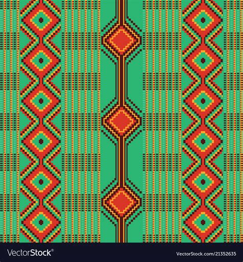 Kente Cloth Designs To Color