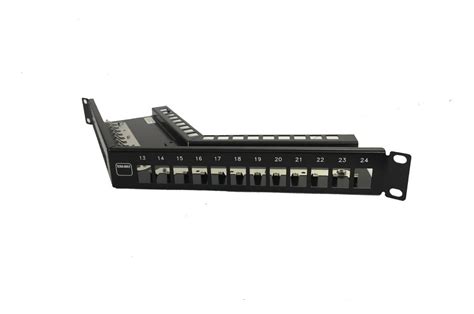 Patch Panel Tera Max De Puertos Modular Angulado Negro Meses