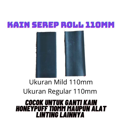 Kain Serep Cadangan Khusus Miniroll 110 90 Mm Regular Mild Alat