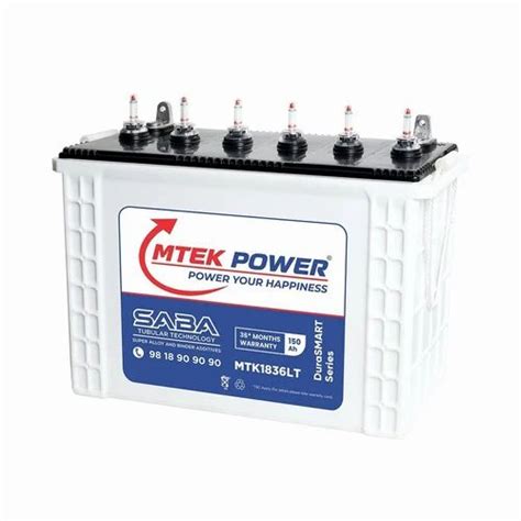 Microtek Mtek Power Saba Durasmart MTK1836LT Battery 150 Ah At Rs