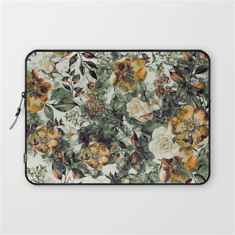 RPE FLORAL Laptop Sleeve By Rizapeker Society6