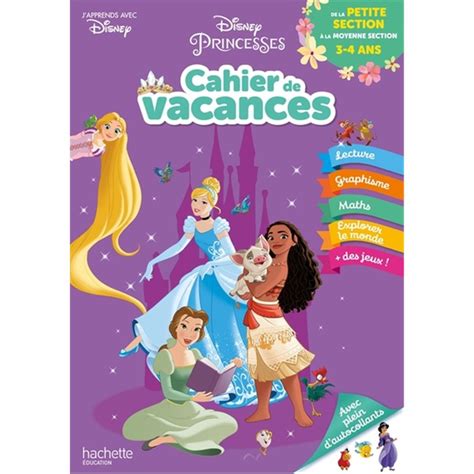 Disney Princesses De La Petite La Moyenne Section Cahier De