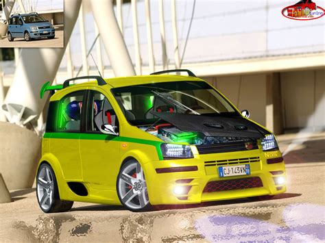 Fiat Panda Tuning Photoshop Tuning Virtual Tuning