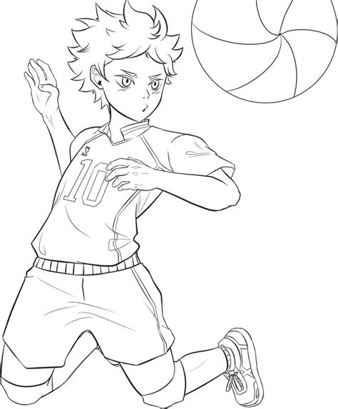 Desenhos De Haikyuu 2 Para Colorir E Imprimir Colorironlinecom Porn