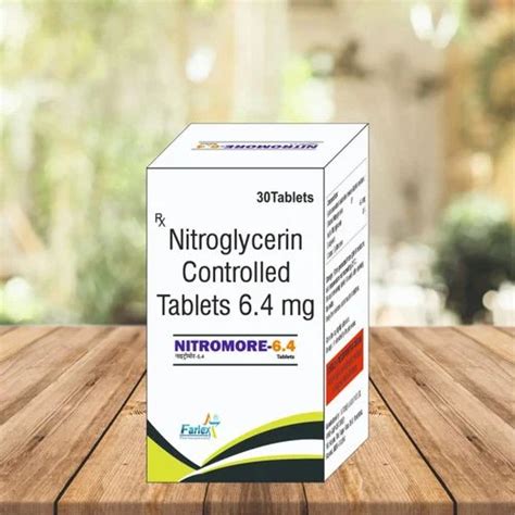 Nitroglycerin Controlled Tablet Mg At Rs Bottle In Panchkula