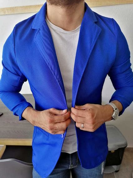 Total Imagen Outfit Hombre Saco Azul Abzlocal Mx