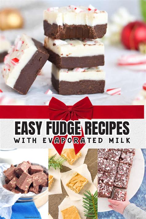 Easy Fudge Recipes With Evaporated Milk Everyday Shortcuts