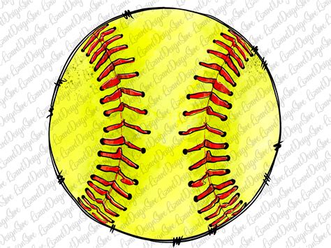 Cool Softball Drawings