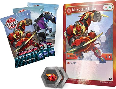 Toybarn Bakugan Deluxe Battle Brawlers Card Collection Maxotaur