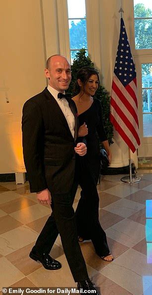 Trump Aide Stephen Miller And Girlfriend Katie Waldman Arrive Arm In