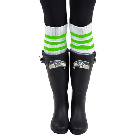 Womens Seattle Seahawks Cuce Frontrunner Rain Boots