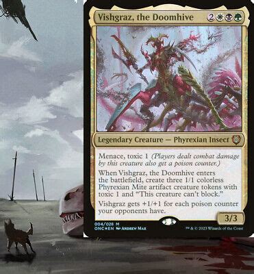 Vishgraz The Doomhive Infect Commander Deck Toxic Edh Magic Mtg Ready