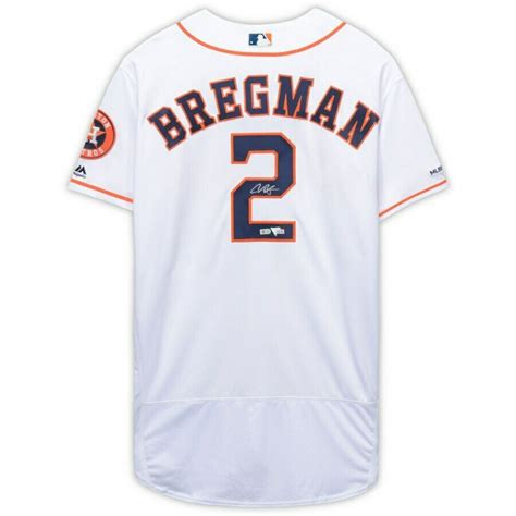 Alex Bregman Signed Houston Astros Jersey (Fanatics Hologram ...