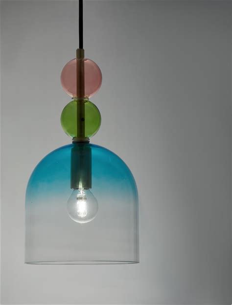 Nova Luce MODERN PENDANT GLASS LUMINAIRES MURANO Sandy Gold Metal