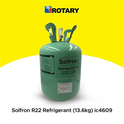 1ROTARY Solfron R22 Refrigerant 13 6kg IC4609 Lazada PH