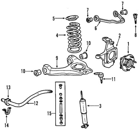 Chevy Silverado Front Suspension Diagram