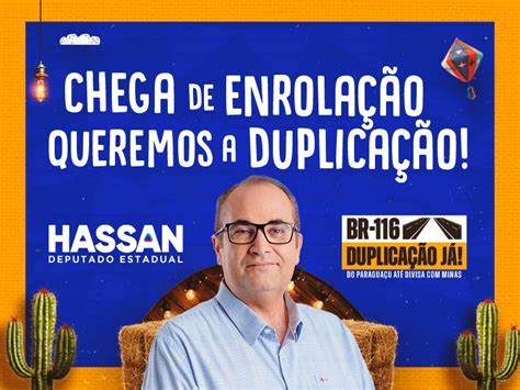 Deputado Hassan Lan A Campanha Para Prevenir Acidentes Na Br