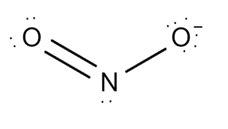 Write formal charges for the nitrite ion. | Quizlet