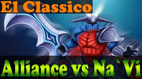 Dota 2 El Classico Na Vi Vs Alliance StarLadder I League YouTube