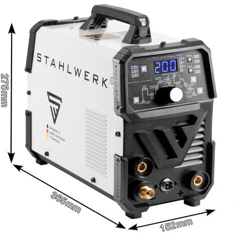 Stahlwerk Poste De Soudage Combin Dc Tig Puls Pro Equipement