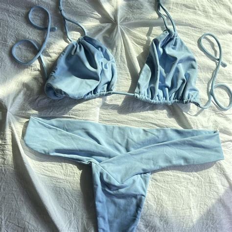 Baby Blue Bikini Set From Gone Bananas In SD Not Depop