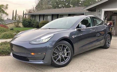 Tesla Model 3 New Wheels Burlappcar