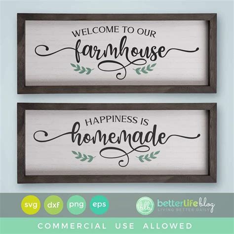 Welcome To Our Farmhouse SVG Cut File - Better Life Blog