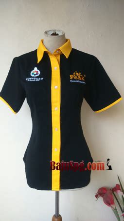 Baju Seragam Kemeja Spg The Peak Bajuspg