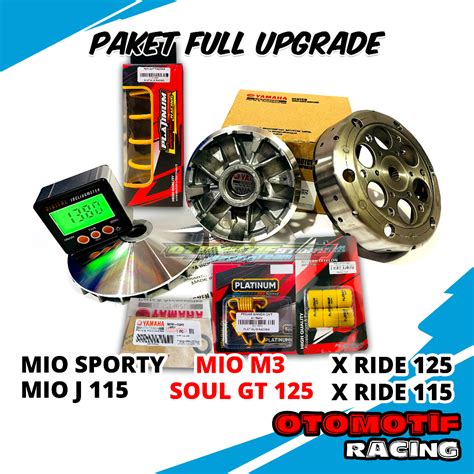 Jual Paket Full Upgrade Cvt Yamaha Mio J Sporty M Fino Xride Soul Gt