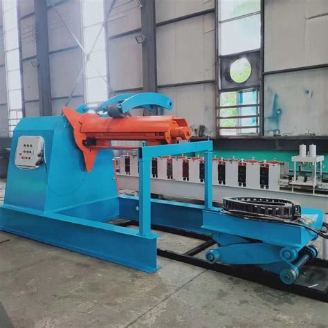 Automatic Tons Steel Coil Decoiler Uncoiler Machine Coil Unwinder