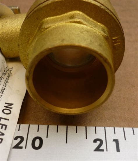 3 4 S 2000 Legend Valve Forged Brass Full Port Ball Valve 600 WOG EBay